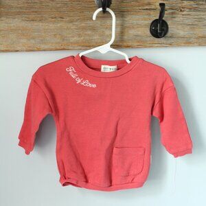 Rabbit+Bear Size 18M Waffle Knit L/S Shirt